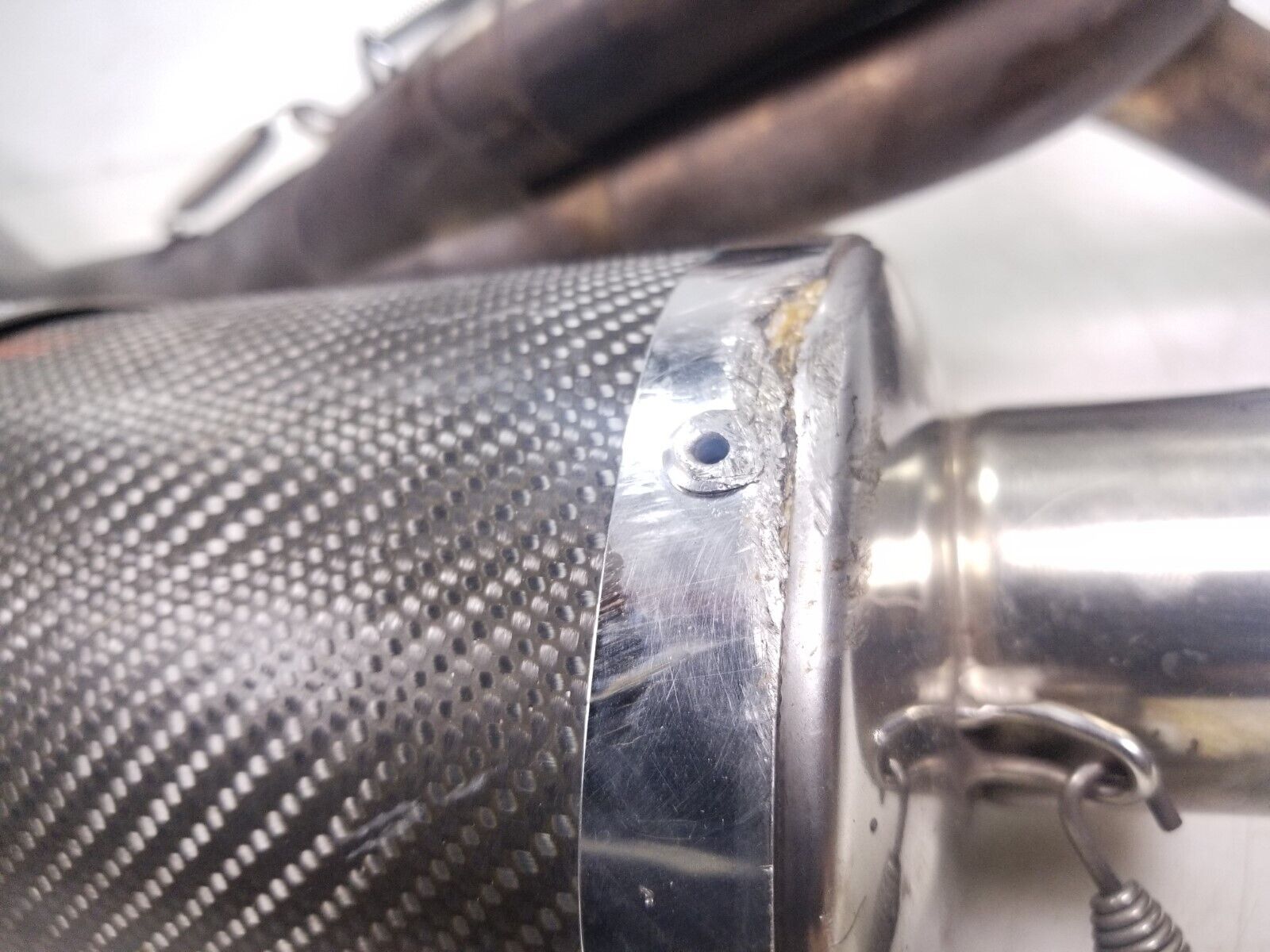 1999 99 Kawasaki ZX-9 ZX900 R AKRAPOVIC Exhaust Header 1999 99 Kawasaki ZX-9 ZX900 R AKRAPOVIC Exhaust Header