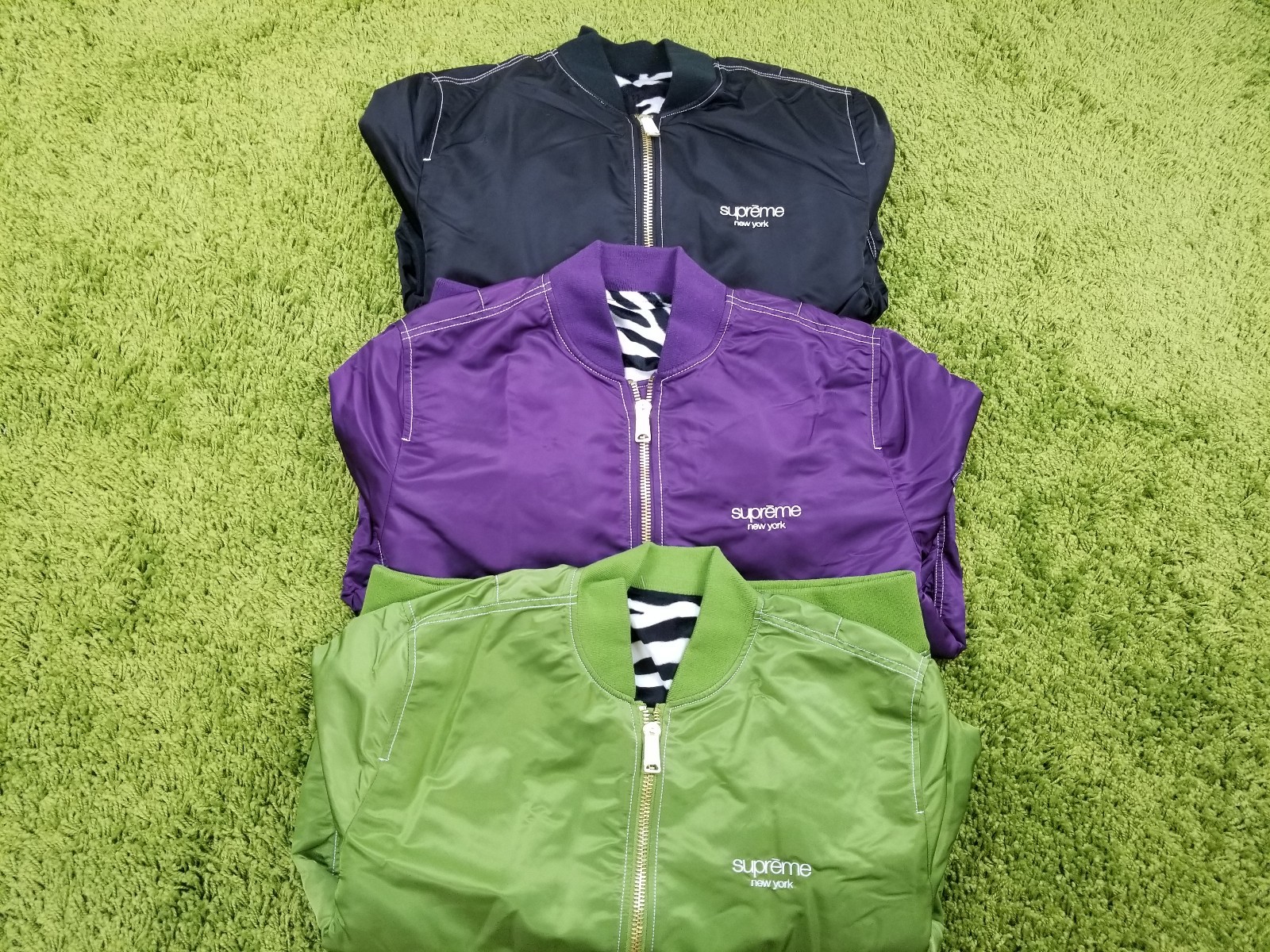 Supreme S/S 2017 Contrast Stitch Reversible MA-1 | eBay Supreme S/S 2017 Contrast Stitch Reversible MA-1 | eBay