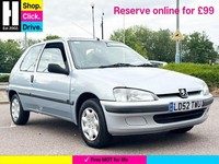2002 Peugeot 106 1.1 Independence Limited Edition Hatchback 3dr Petrol Manual (1