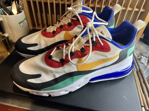 nike 270 react bauhaus on feet