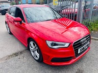2016 Audi A3 1.6 TDI 110 S Line 5dr [Nav] HATCHBACK Diesel Manual
