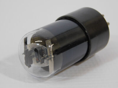 Tung-Sol 6SN7GT Vintage Oval Plate Black Glass Audio Tube (beautifully balanced)