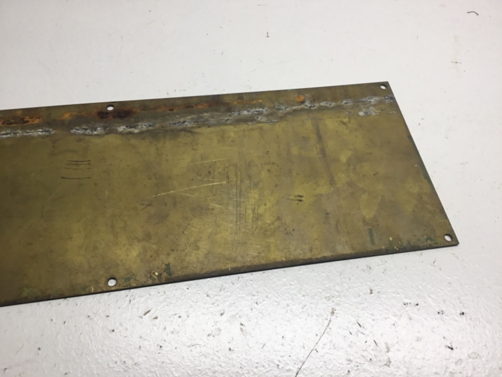 Vintage Hydrapulper Conveyor the black clawson startle division solid brass sign