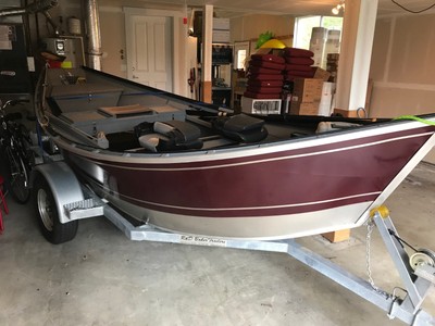 MacKenzie River Fishing Drift Boat - 16 Foot - 2017 Diamondback