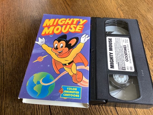 MIGHTY MOUSE CARTOONS USED CLASSIC FUN OLD CARTOON KIDS FAMILY