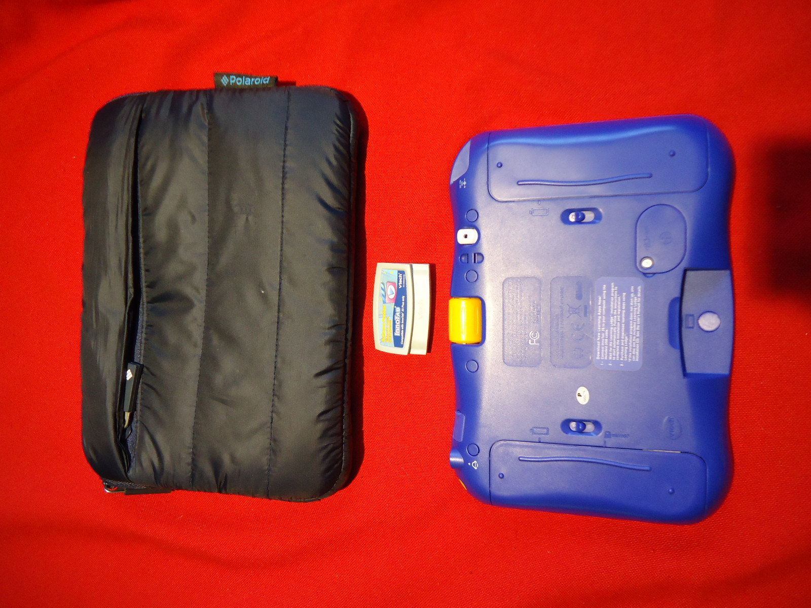 Vtech InnoTab 3S Blue Learning Tablet Game/System works great + Pouch No Charger