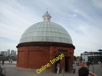 Photo 12x8 View of the Greenwich Foot Tunnel from the Cutty Sark plaza Gre c2013