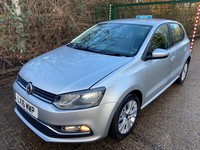 2016 Volkswagen Polo 1.0 SE 5dr Silver 74k Miles Years MOT Warranty £20 Road Tax