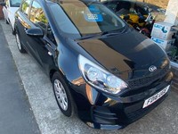 Kia Rio 1 1.2  5 Door Black Bluetooth Phone 2016