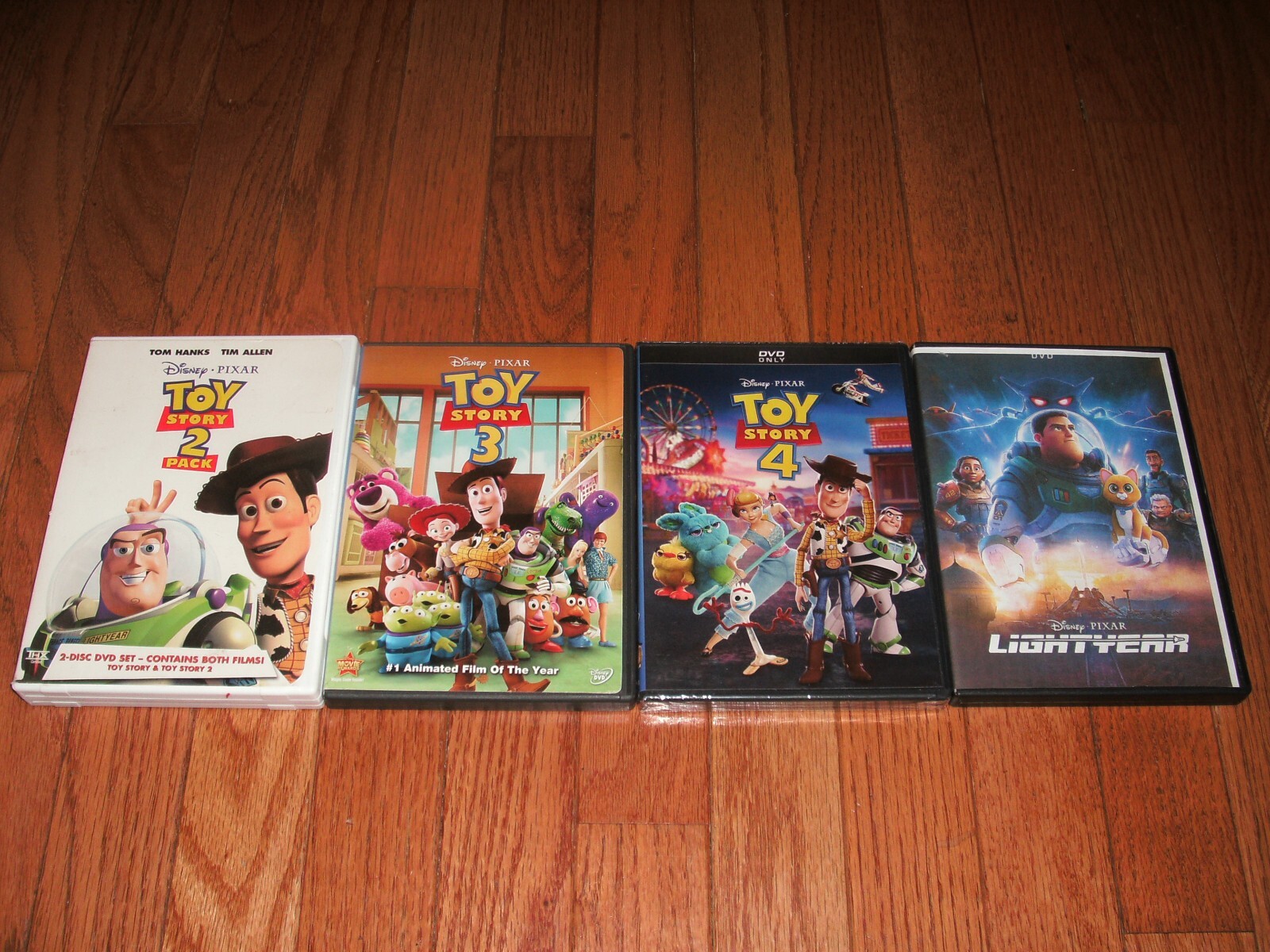 「トイ・ストーリー1、2、3、4」 DVDディスク TOY STORY Quadrilogy 1 2 3 4 : NEW Disney-Pixar DVD
