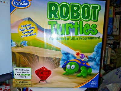 Robot Turtles Basic Coding Concepts Board Game Sku new sealed