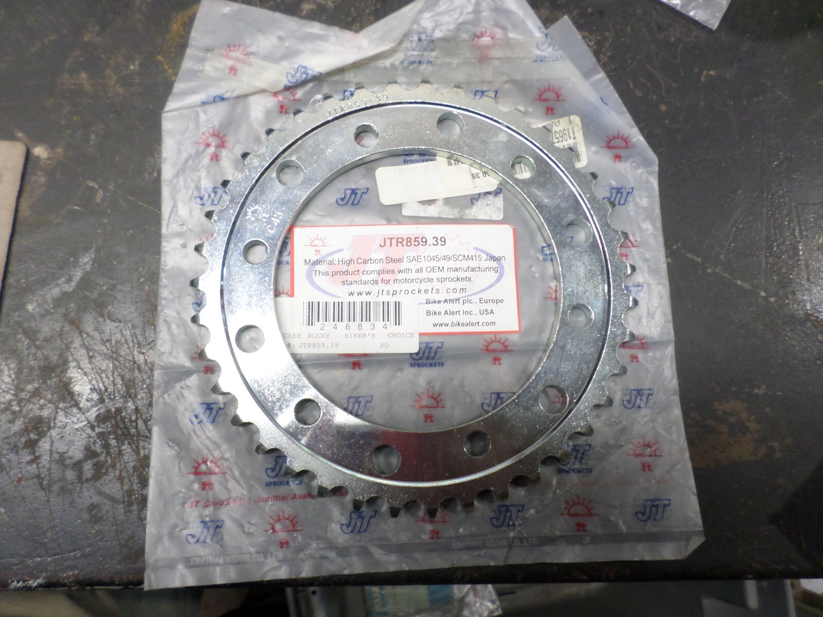 ◆jtwm◆ NOS JT Rear Sprocket 39T JTR859-39 Yamaha 1993 93 FZR750
