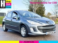 2008 Peugeot 308 1.4 VTi S Hatchback 5dr Petrol Manual (155 g/km, 95 bhp) HATCHB
