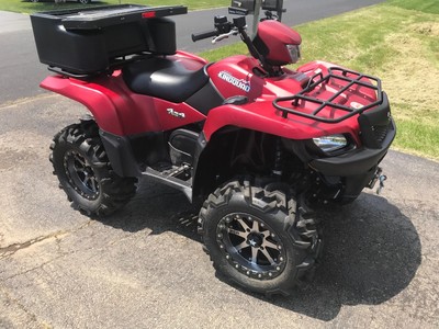 King Quad 750 ATV 2013 Limited Edition Anniversary Winch Wheels Tires Suzuki