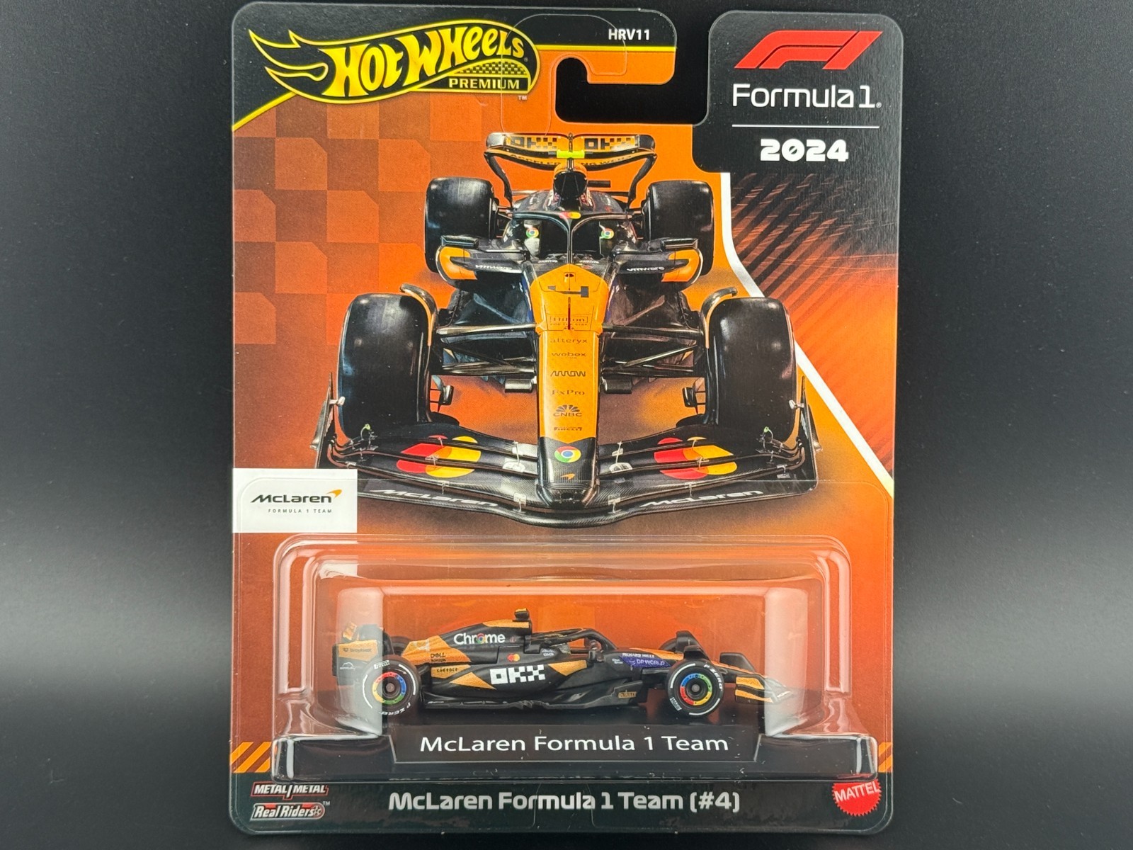 ホットウィール McLaren Formula 1 Team (#4) 2025 Hot Wheels F1 Premium McLaren Formula 1 Team #4 Lando