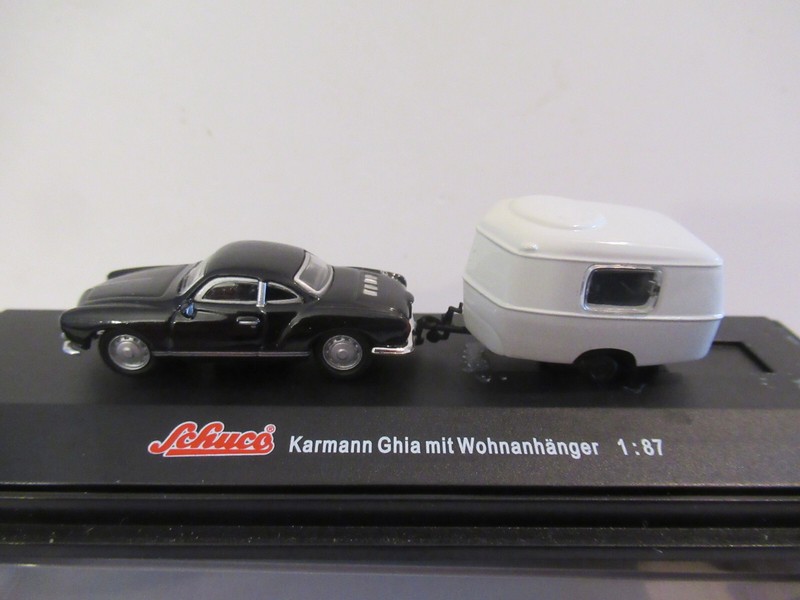 1/87 Volkswagen Karman + Caravane Schuco