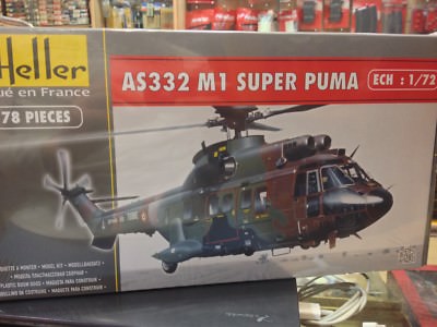 KIT MAQUETA AS332 M1 SUPER PUMA 1:72 HELLER 80367