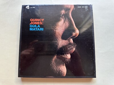Quincy Jones: Gula Matari 1970 7'' Cine Reel-To-Reel 7½ ips 4-Track Stereo SEALED