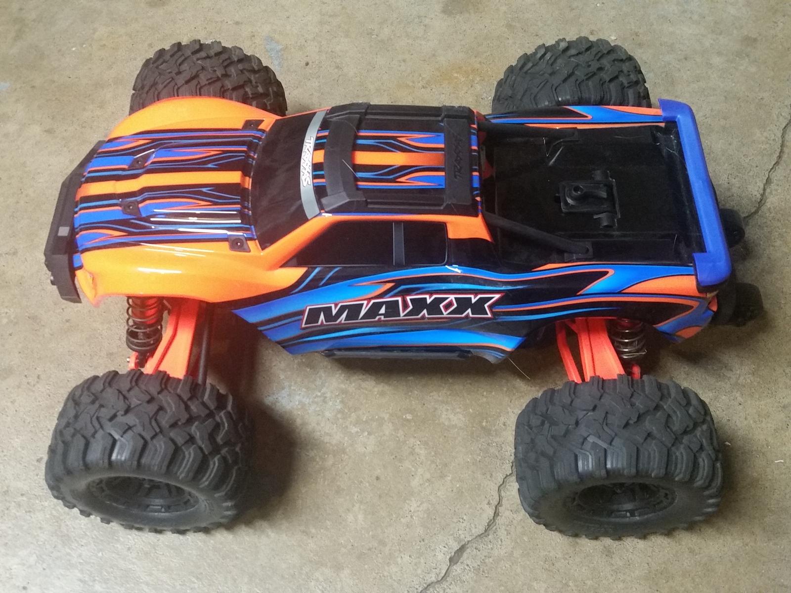 Traxxas TRA8995T WideMaxx Suspension kit Orange front /rear suspension arms Maxx 20334899576 | eBay