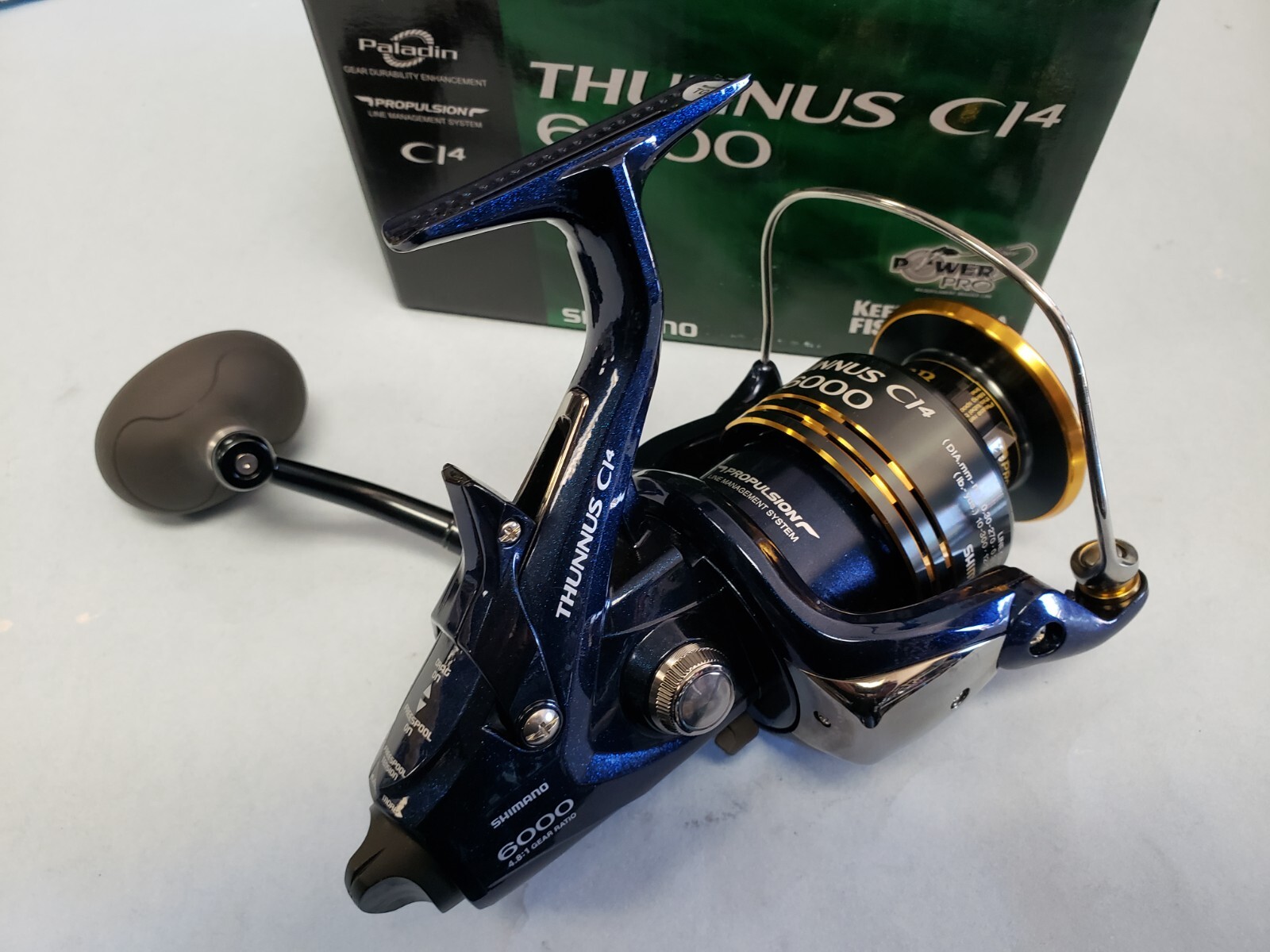 Shimano THUNNUS CI4 Saltwater Spinning Reels Brand New | eBay