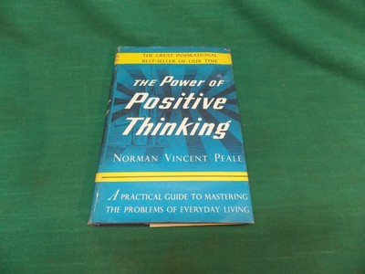The Power of Positive Thinking Norman Vincent Peale 1952 HC DJ Book Club edition