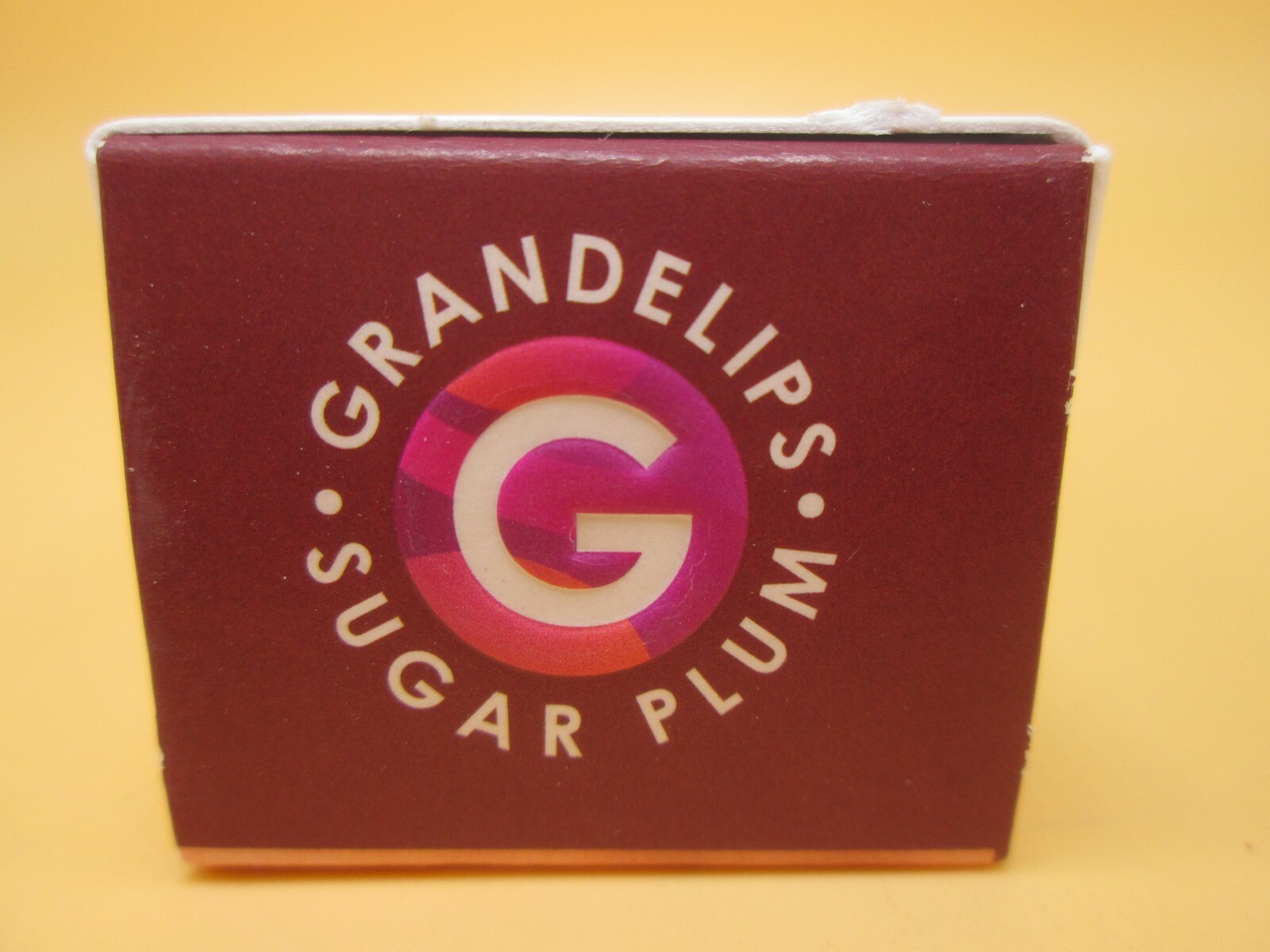 GRANDE LIPS Hydrating Lip Plumper Sugar Plum Gloss .084oz Full Size New in Box
