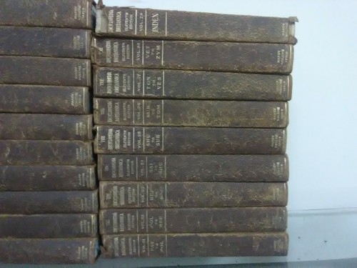 Rare Vintage Encyclopedia Britannica Eleventh Edition 1910-11 Leather 29 Vols.