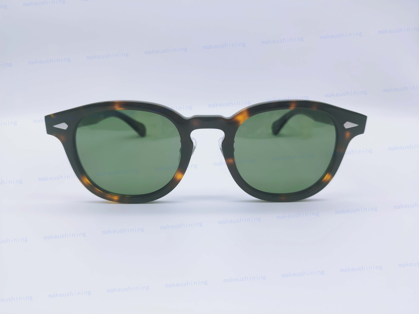 MOSCOT LEMTOSH TORTOISE Frame Green Lenses W/ METAL NOSE 49-24-145
