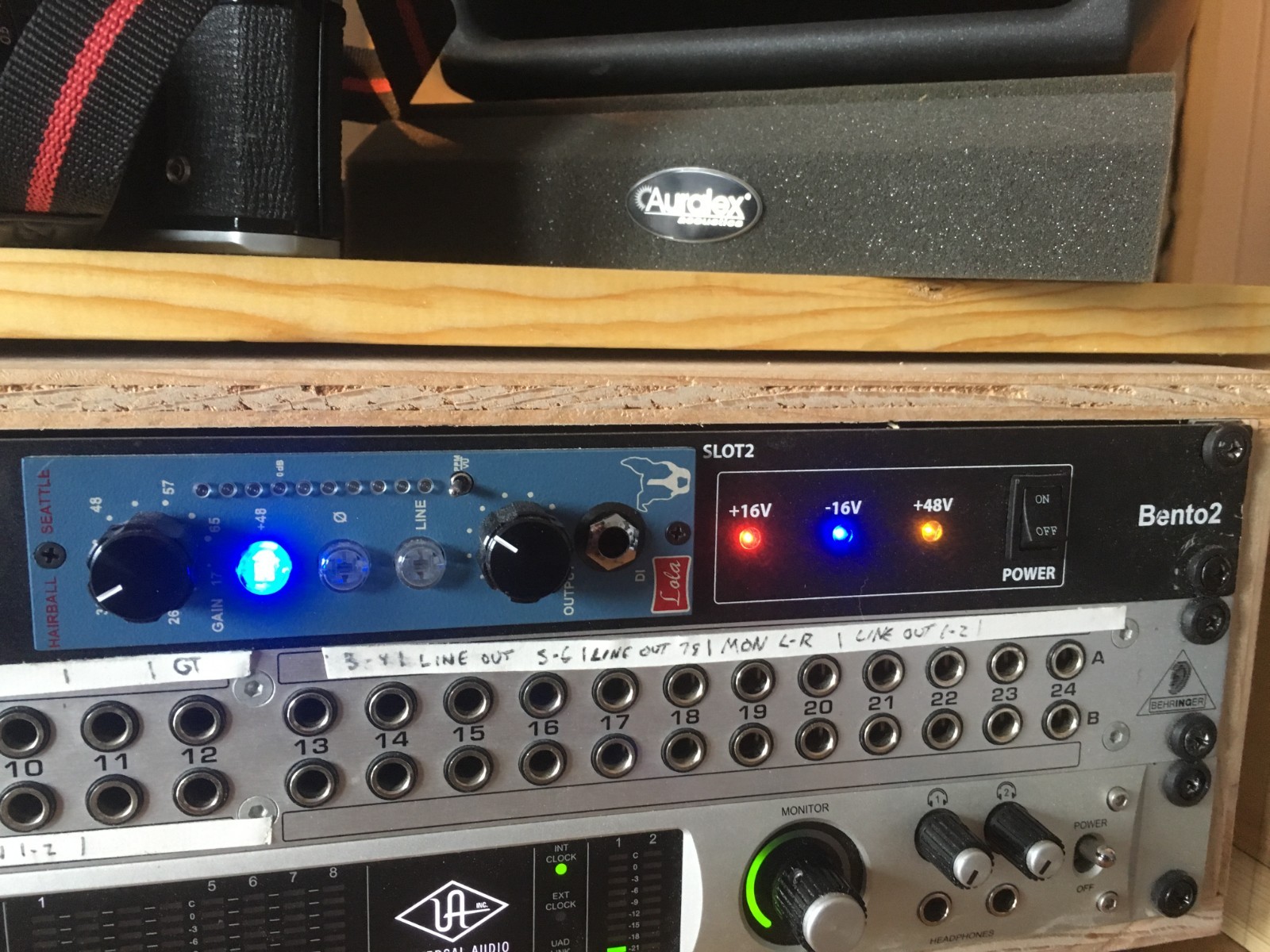 HAIRBALL LOLA 500 series class A preamplifier w/ BA512 opamps FREE SHIPPING