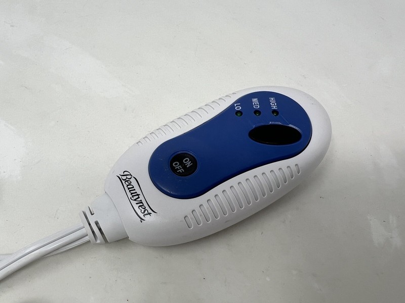 Beautyrest Beauty Rest Heated Electric Throw Blanket Remote Control