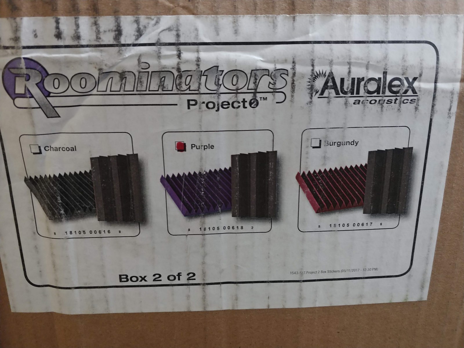 Auralex Project 2 Roominators - Acoustic Treatment for Rooms Under 100 ft/sq