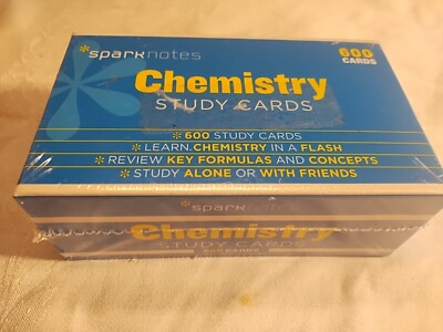 SparkNotes Study Cards Ser.: Chemistry SparkNotes Study Cards by SparkNotes...