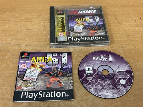 Jeu PS1 Area 51 – Sony PlayStation Shooter Retro Disc Only