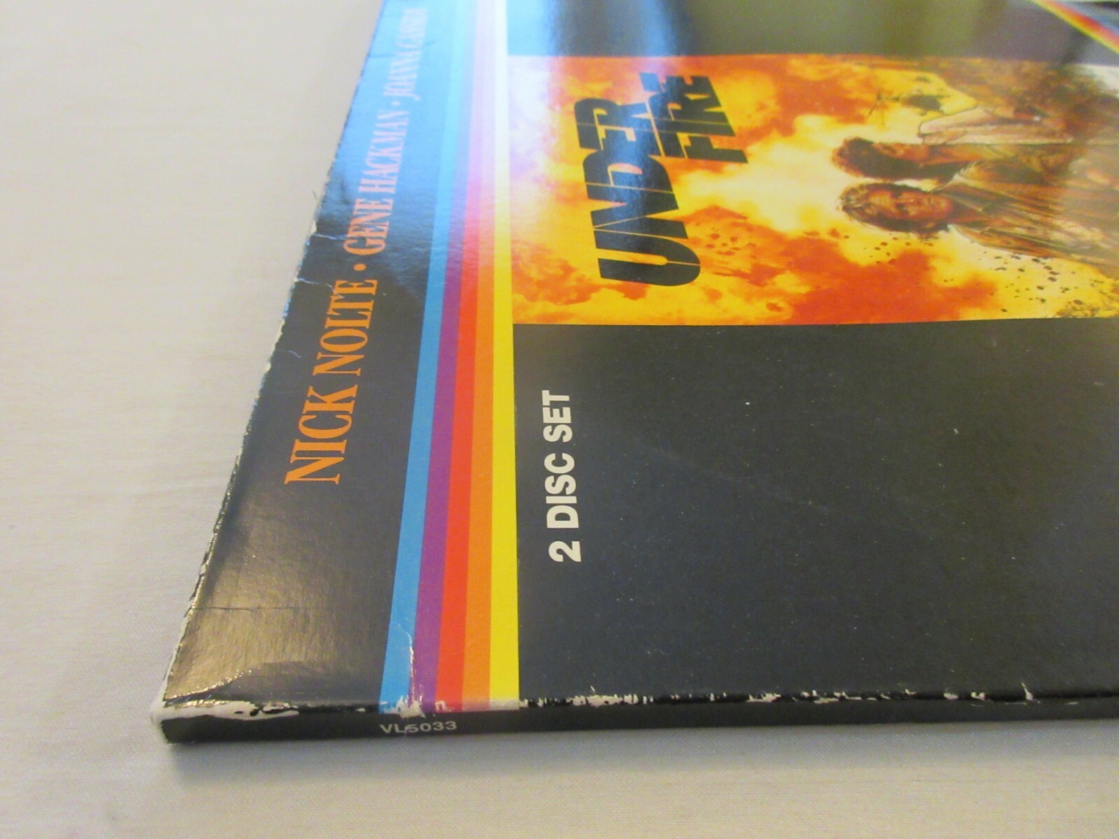 Under Fire 2 Disc Set 1984 Laser Disc 