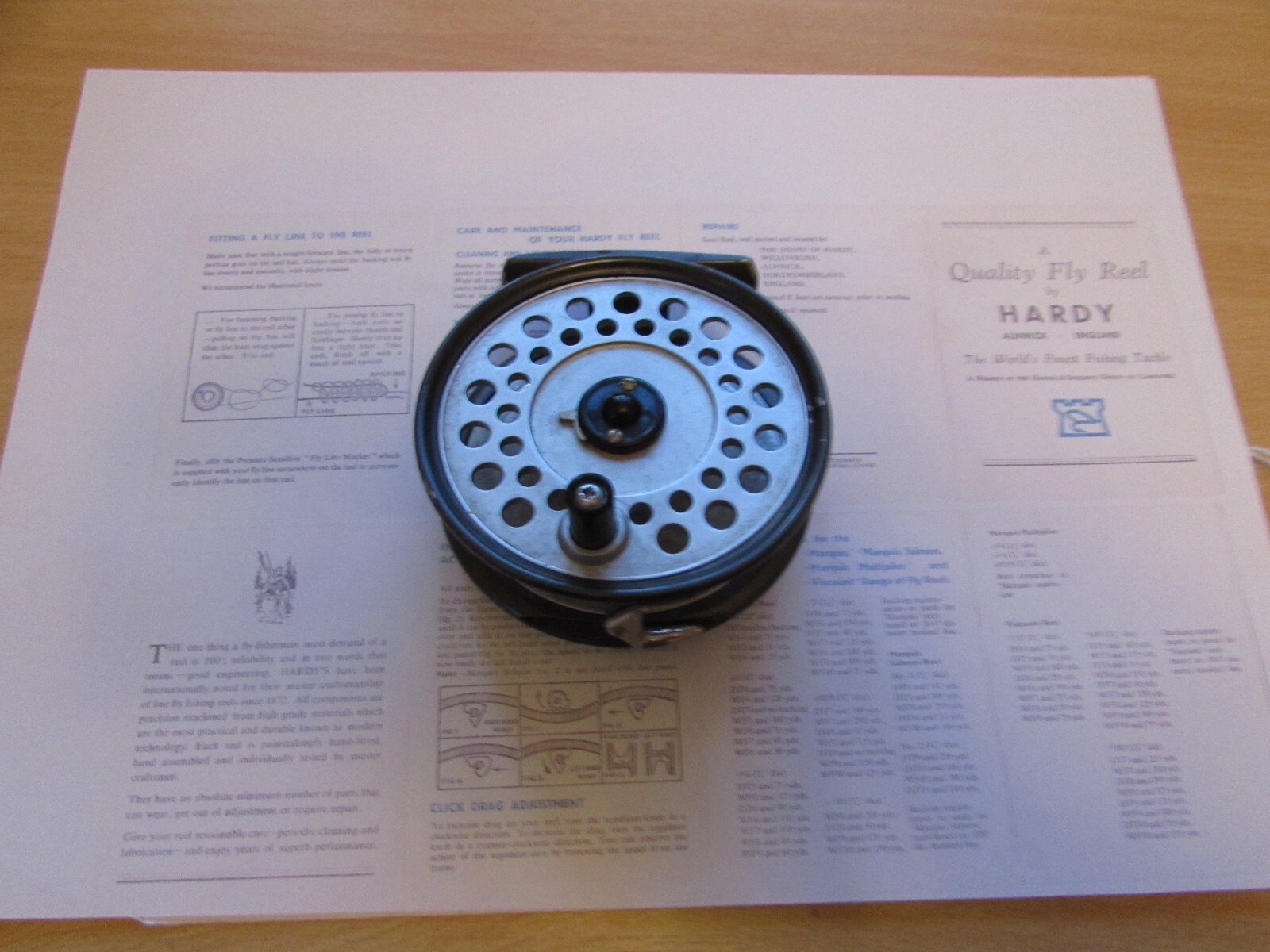 V good vintage hardy alnwick viscount 130 trout fly fishing