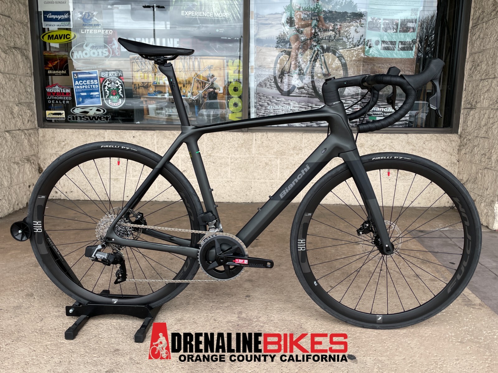 Bianchi Infinito CV Carbon Endurance Road Bike - SRAM Rival Bianchi Infinito CV Carbon Endurance Road Bike - SRAM Rival