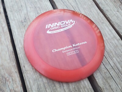 Innova Champion Katana 168g Red Disc Golf Distance Driver Penned