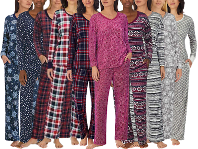 Nautica Womens 2 Piece Fleece Pajama Sleepwear Set Variety