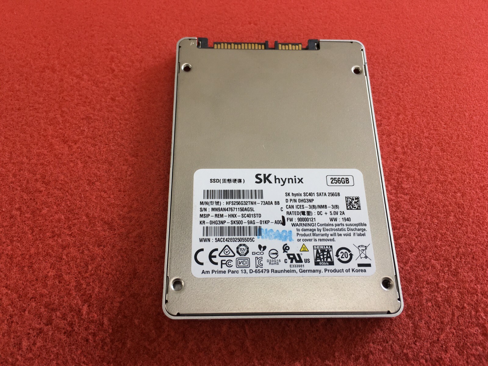 SK Hynix SC401 256GB 2.5" SATA SSD Solid State Drive HD428のeBay公認海外通販