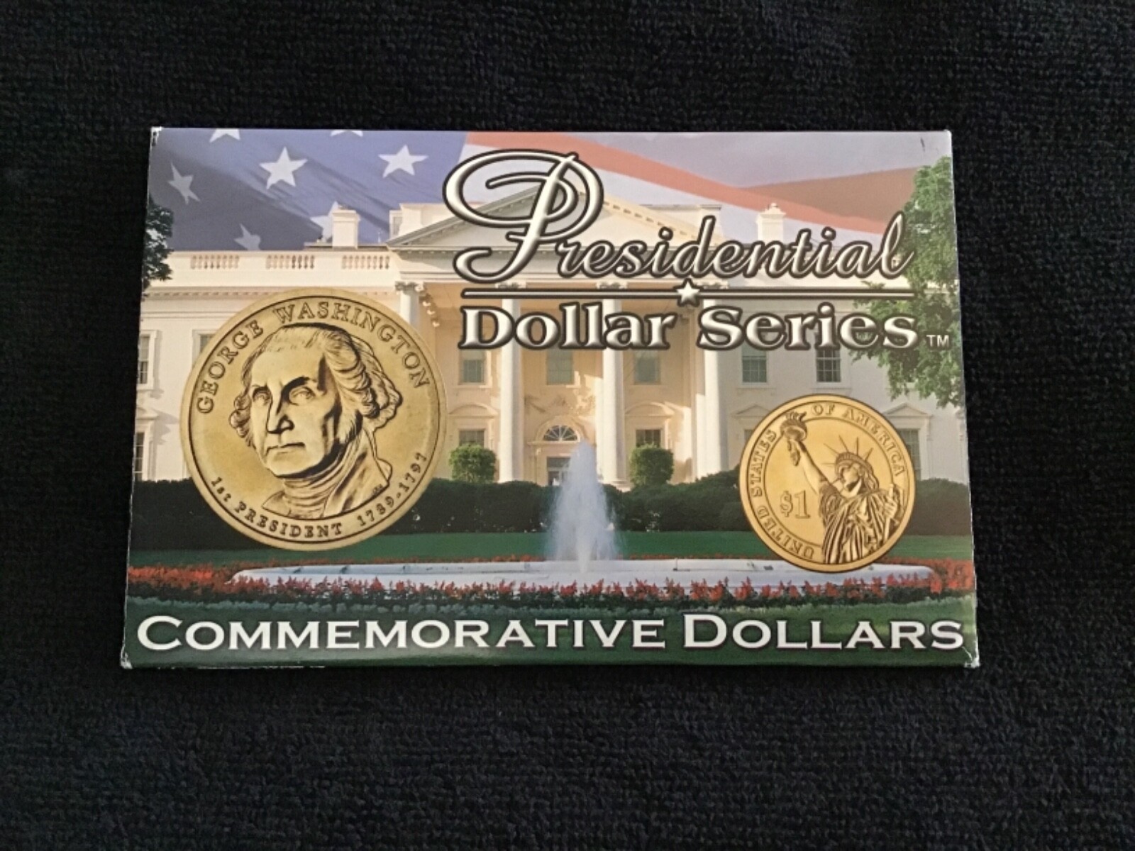 2007-P&D GEORGE WASHINGTON COMMEMORATIVE PRESIDENTIAL DOLLAR SET