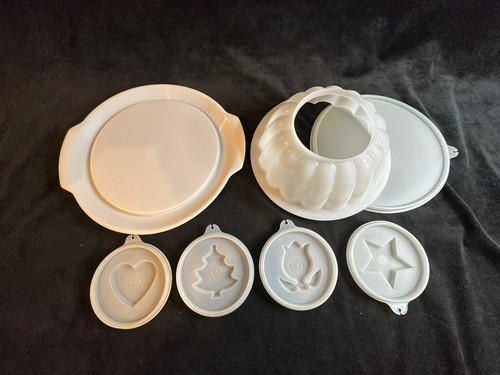 Tupperware Jel-N-Serve Jello Gelatin Mold # 617 616 229  7 p