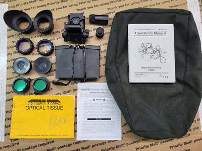 Harris AN/PVS-23 F5050 Accessory Kit w/ Wilcox Mount & Anvis Battery Pack ITT