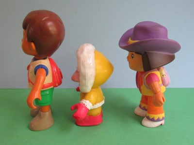 Dora the Explorer - 3 Mega Bloks Figures (Other Brands Compatible)