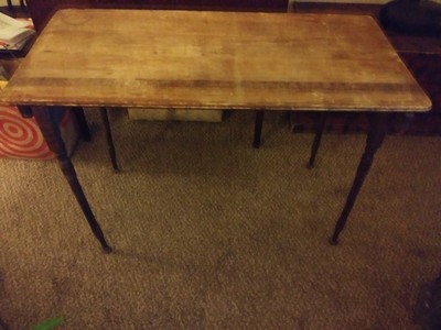 Vintage Folding Fold Up Bamboo Table Beautiful Condition No Damage Circa 1950/'s 28 12 Tall 36/' Wide
