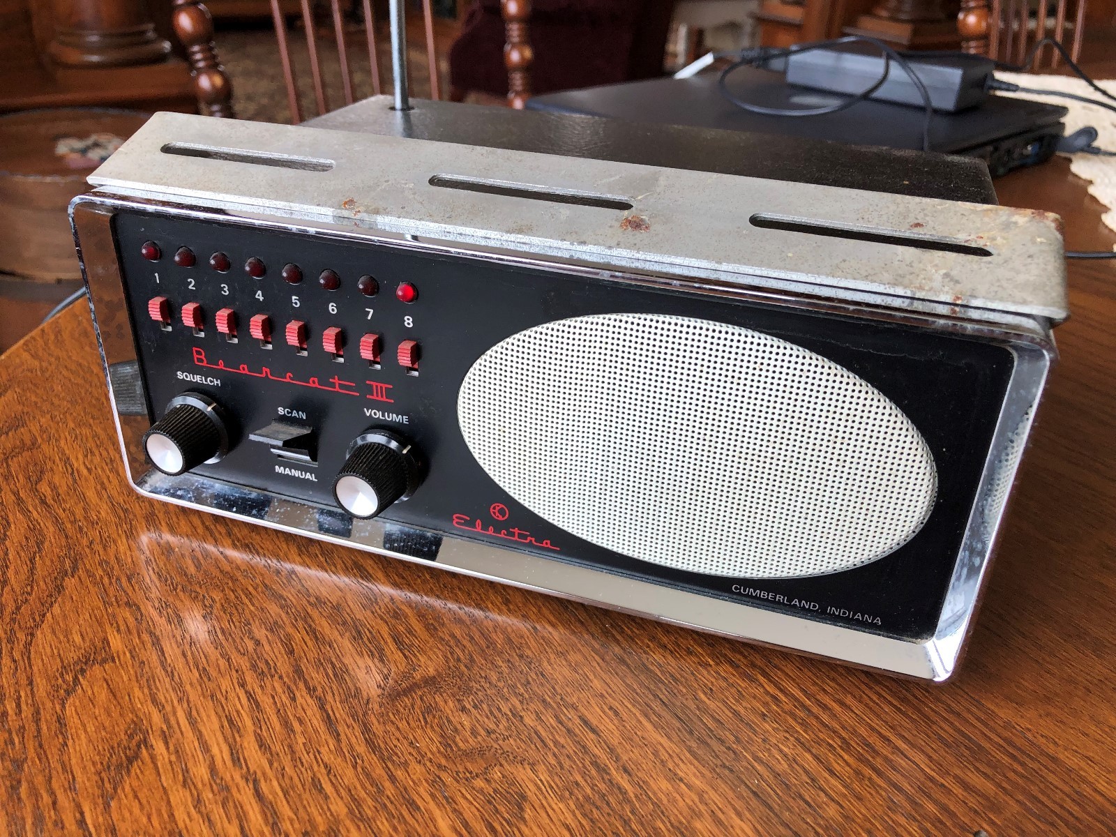 Electra Bearcat III Scanner Old Pre Owned