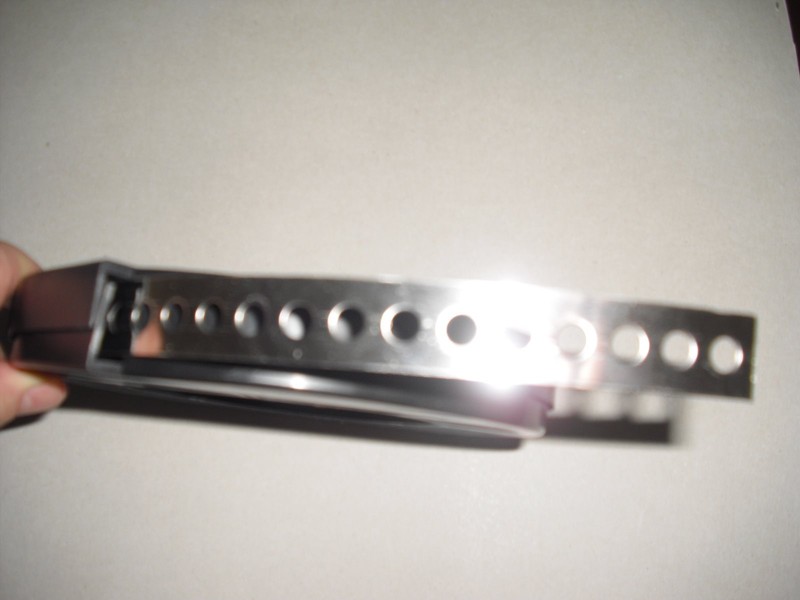 Edelstahl Lochband  V2a  Montagelochband  17 Mm Breit, Minirolle  Ca. 2  M.