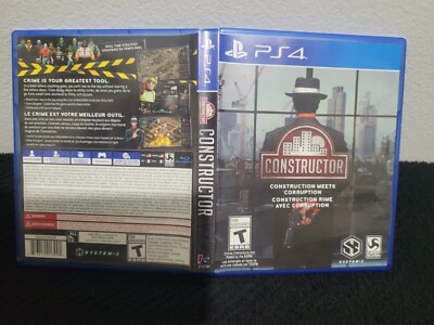 Constructor Ps4 Tested EN/FR Free Shipping in Canada !!!!!