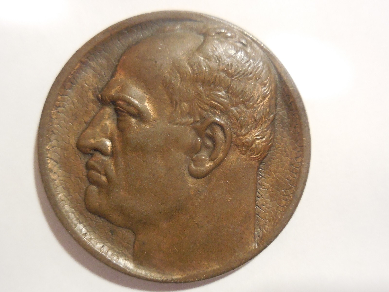 ムッソリーニ　メダル　イタリア　ファシスト　Medaglia Mussolini Italy Fascist Medal Mussolini speech great maneuvers tosco