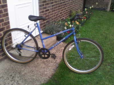 raleigh calypso folding bike