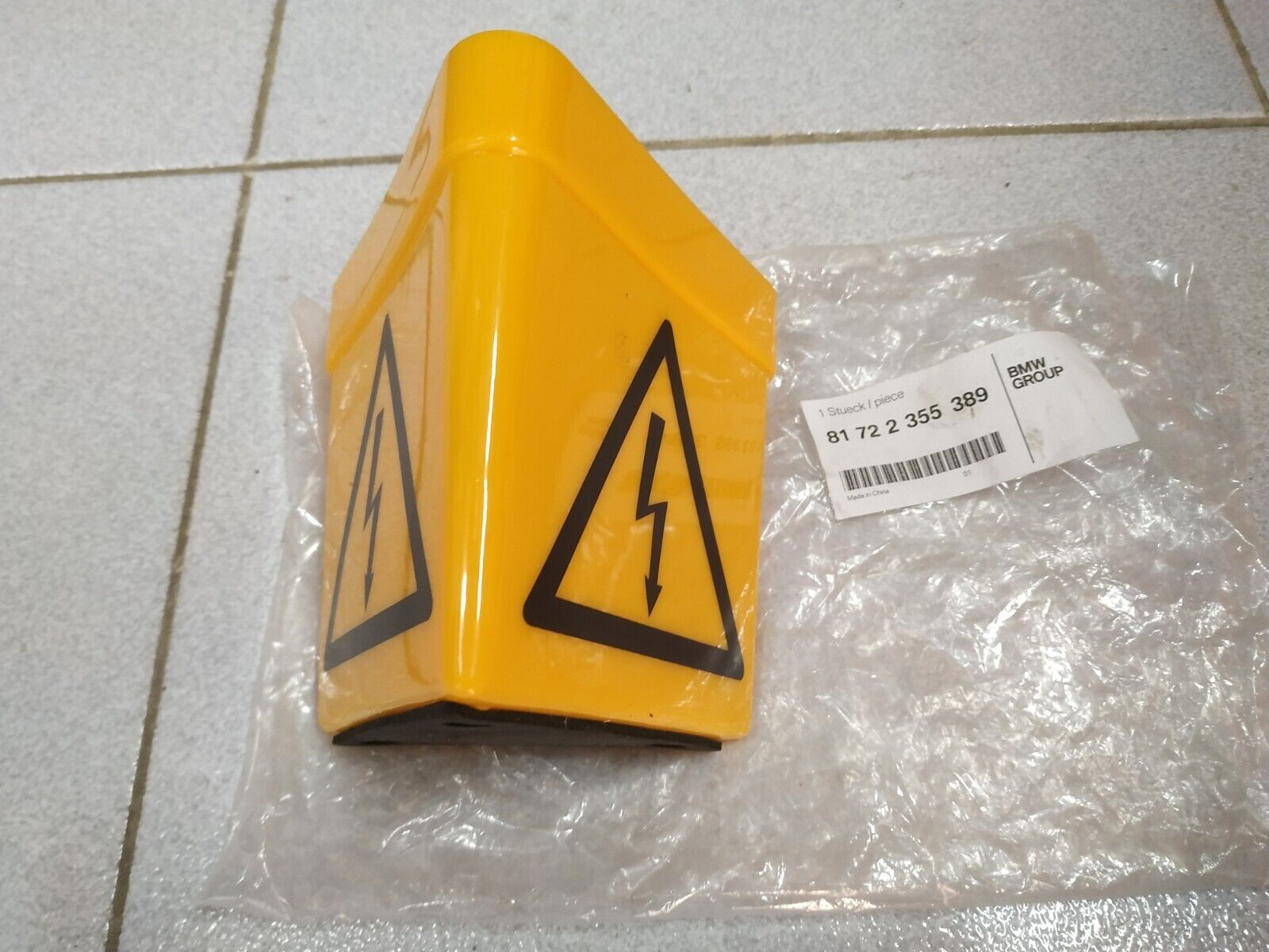 BMW high voltage label !NEW! GENUINE 81722355389 | eBay